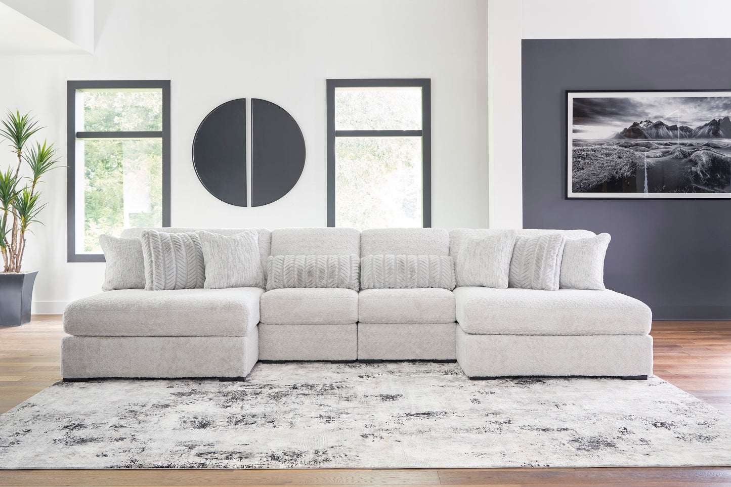 Ashley Snodoodle 4-Piece Sectional with Chaise
