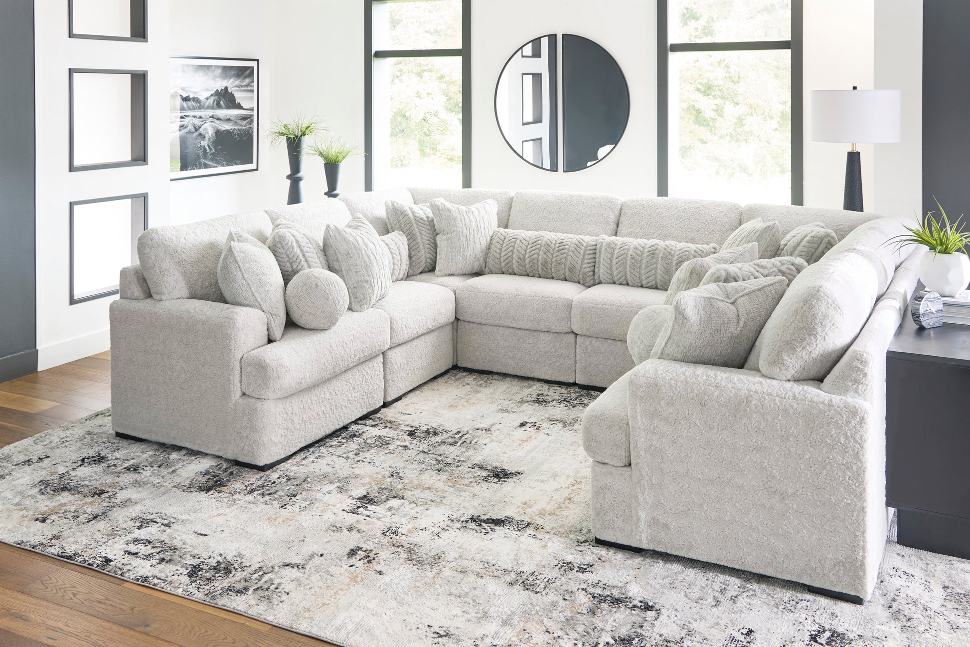 Ashley Snodoodle 8-Piece Sectional