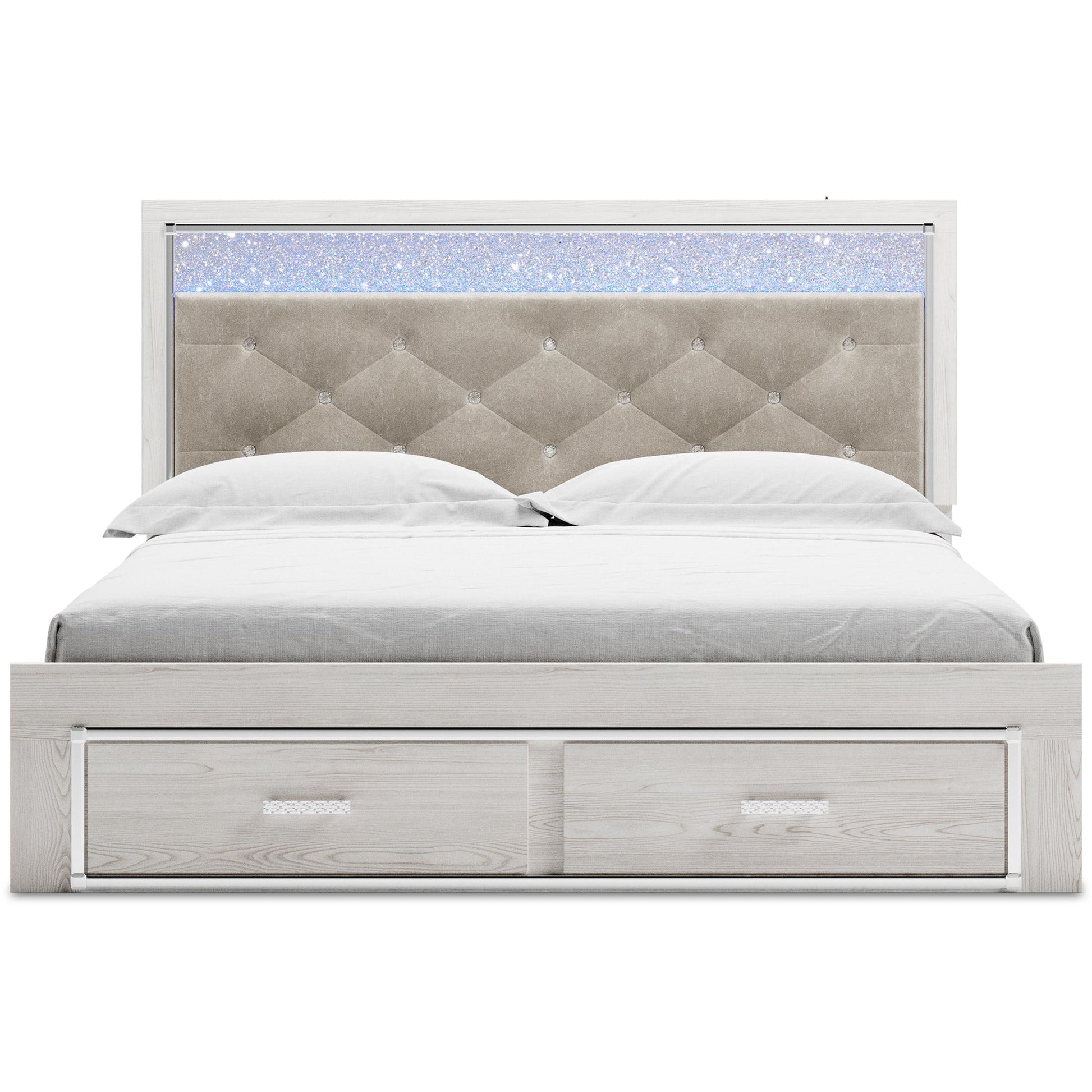 Altyra King Upholstered Storage Bed