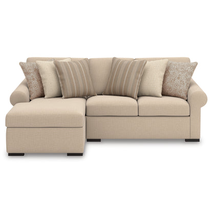 LadyMae 2-Piece Sectional with Chaise Left-Facing