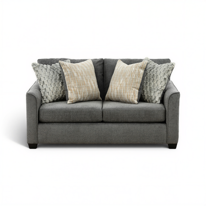 Forte Loveseat Charcoal