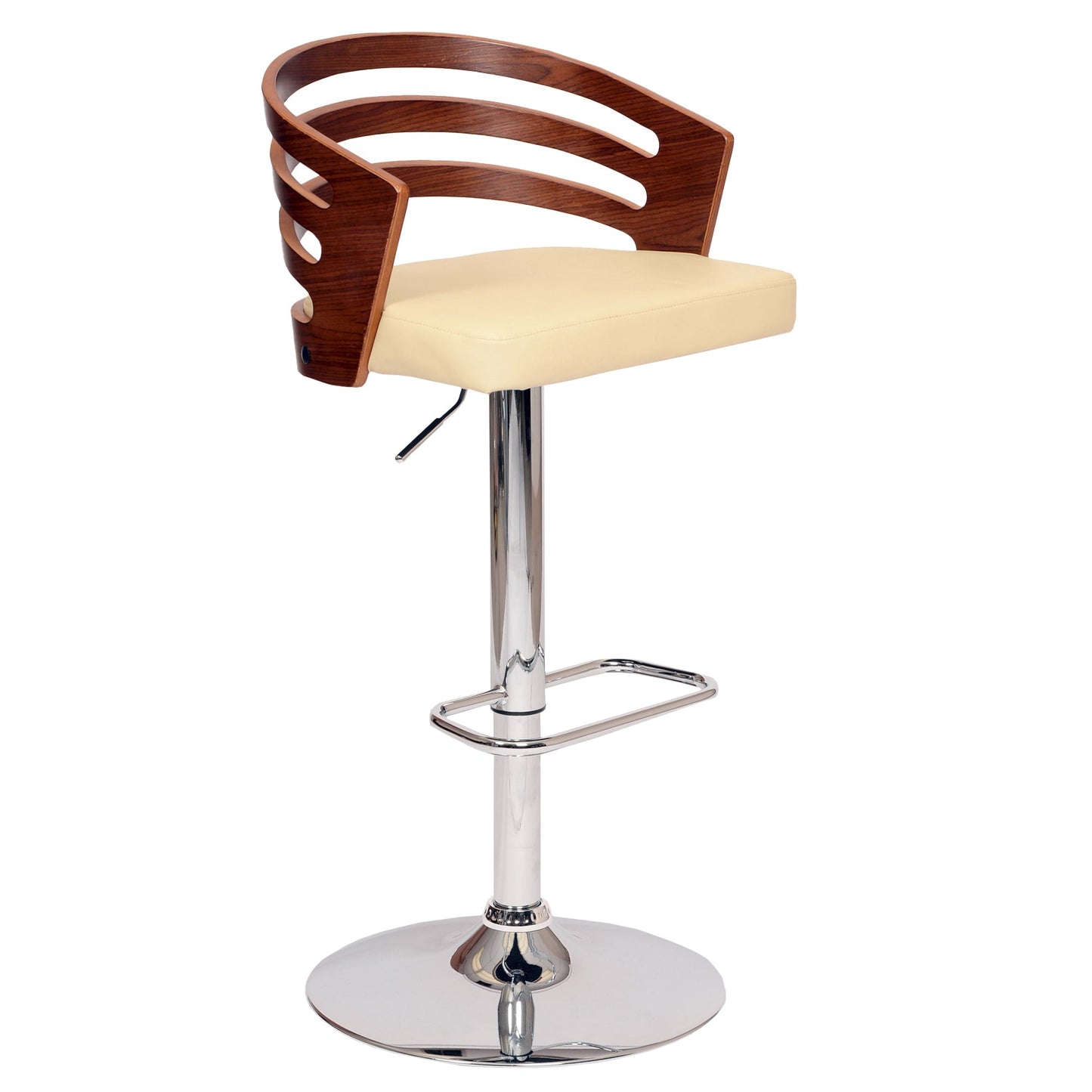 Adele Adjustable Height Swivel Bar Stool