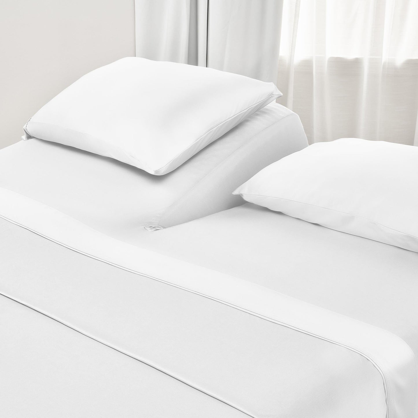 DriTec Split-Head Sheet Set White