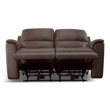 Carmen Leather Power Reclining Loveseat