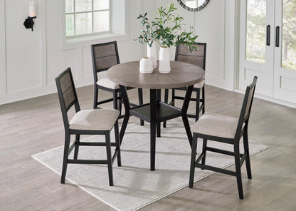 Corloda 5-Piece Counter Dining Set