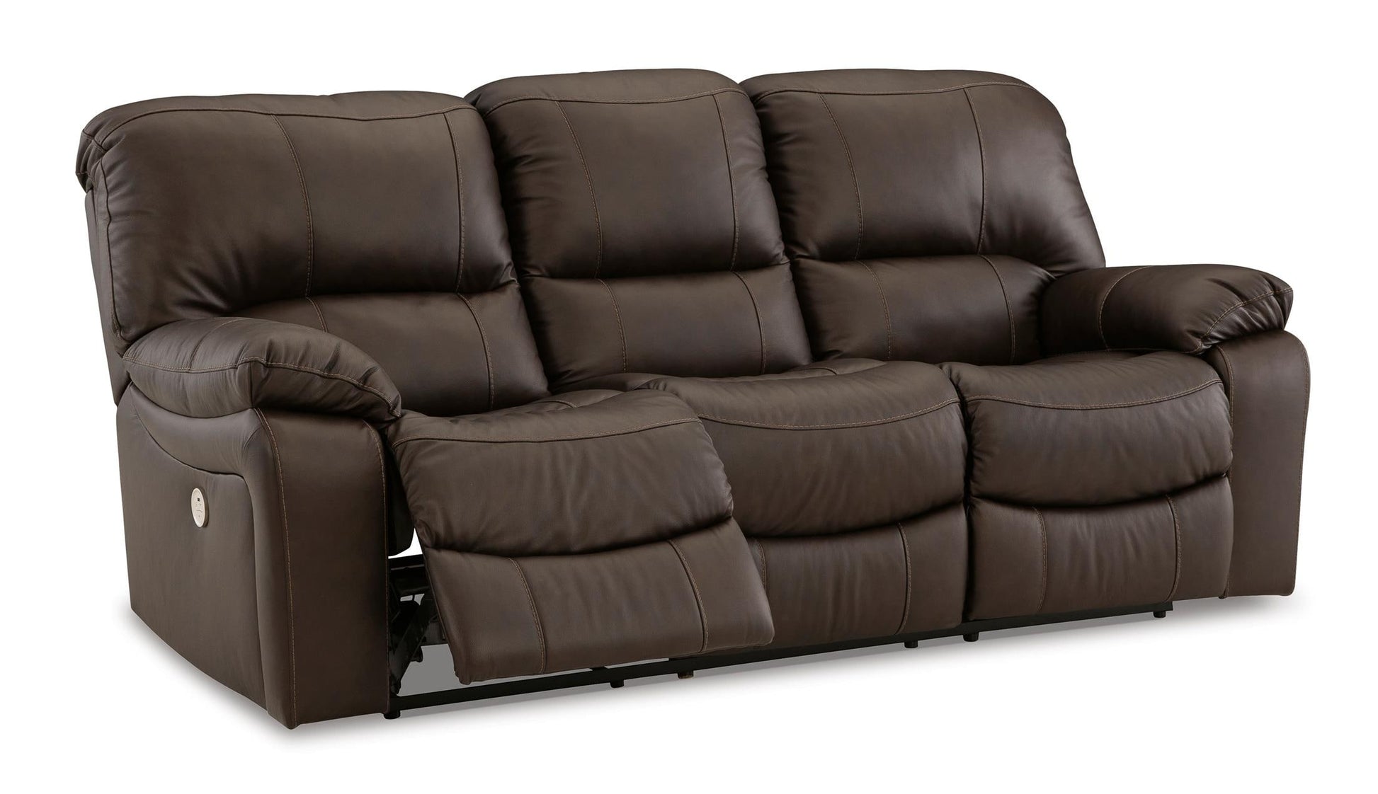 Leesworth Power Leather Reclining Sofa