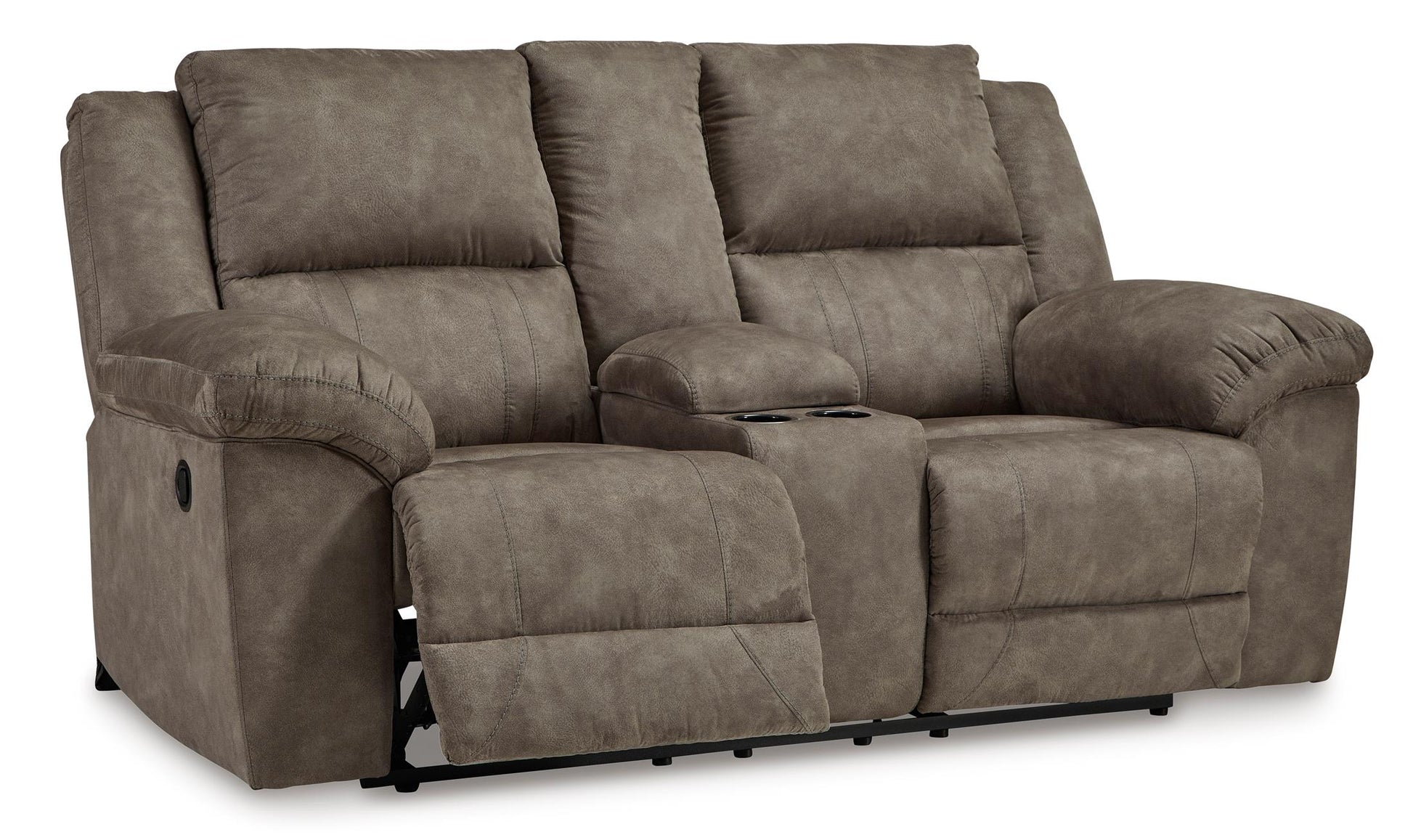 Laresview Reclining Console Loveseat