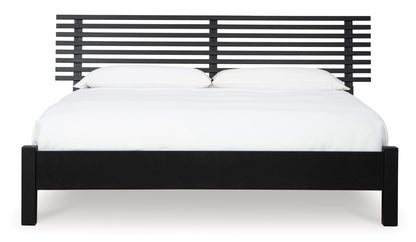 Danziar Slat Panel Bed