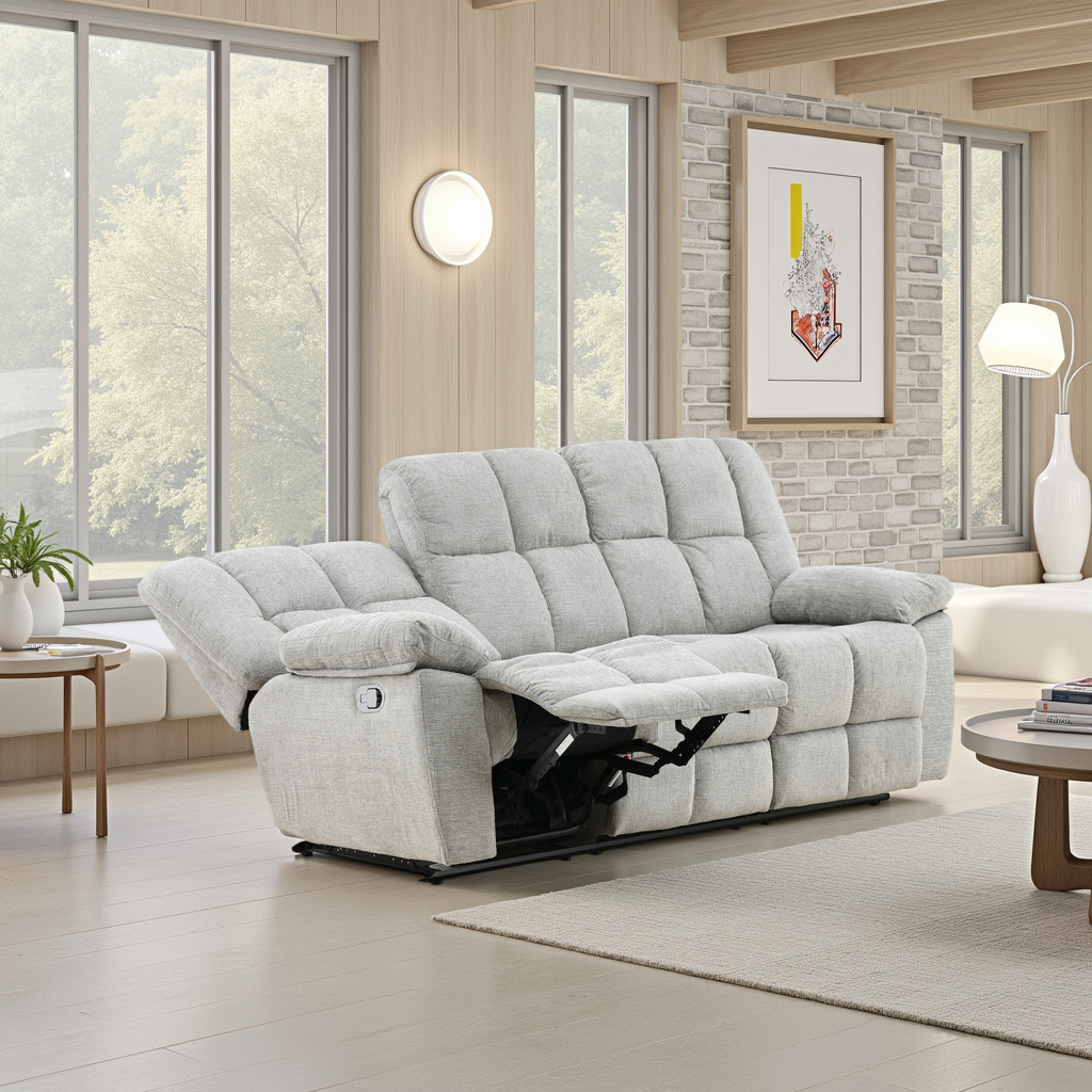 Marquet Reclining Sofa & Free Recliner