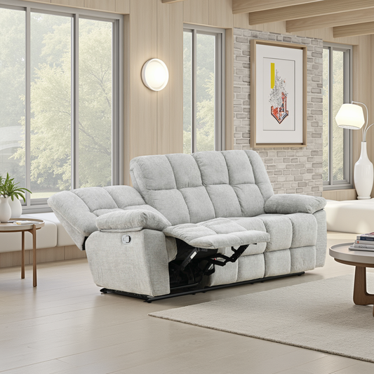 Marquet Reclining Sofa & Free Recliner