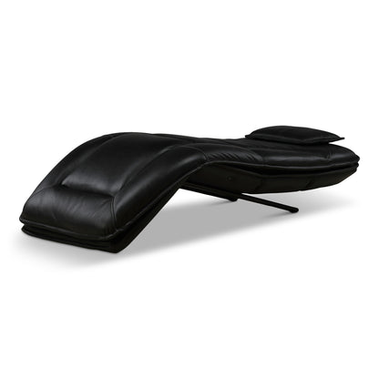 Infinity Lounger Leather Power Reclining Chaise with Audio
