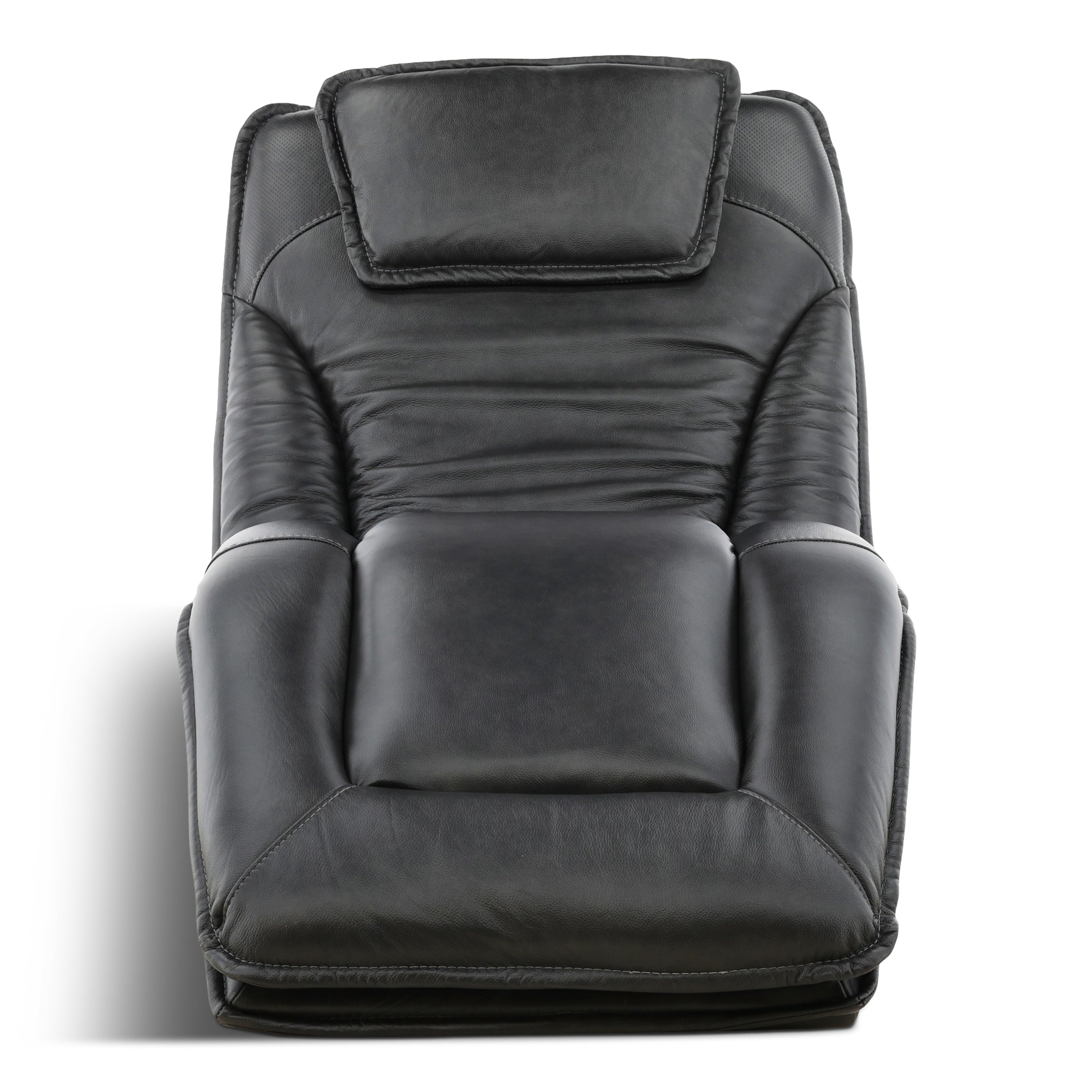 Infinity Lounger Leather Power Reclining Chaise with Audio – Levin