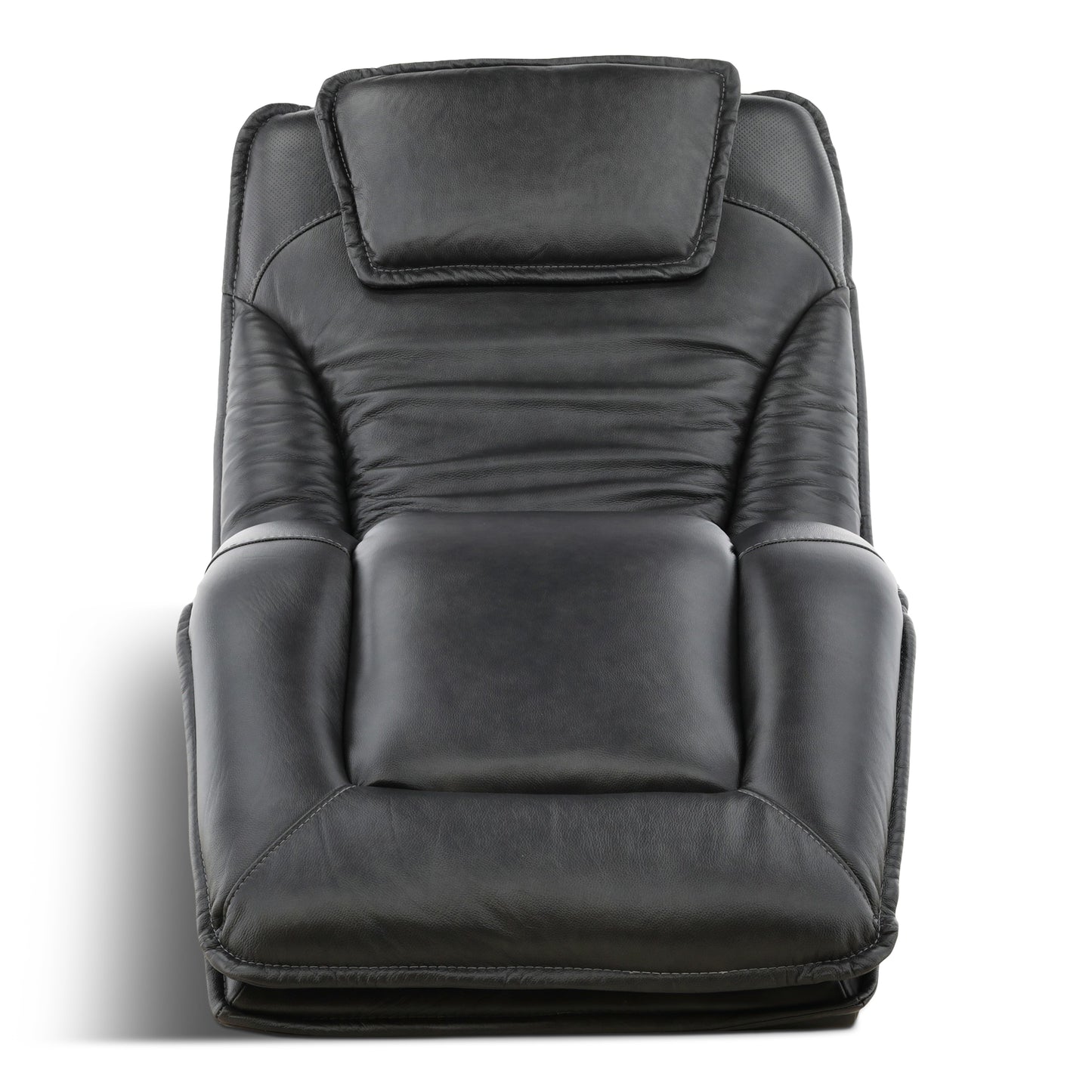 Infinity Lounger Leather Power Reclining Chaise with Audio