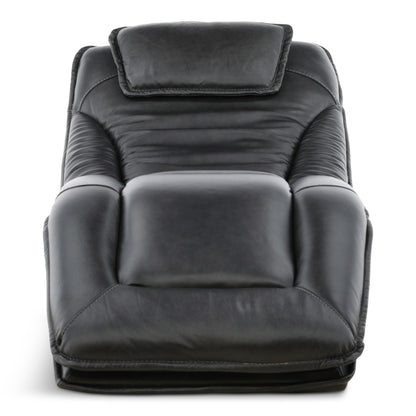 Infinity Lounger Leather Power Reclining Chaise with Audio