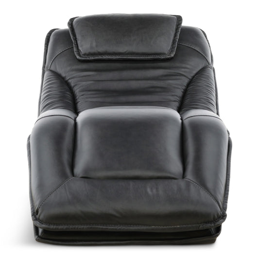 Infinity Lounger Leather Power Reclining Chaise with Audio