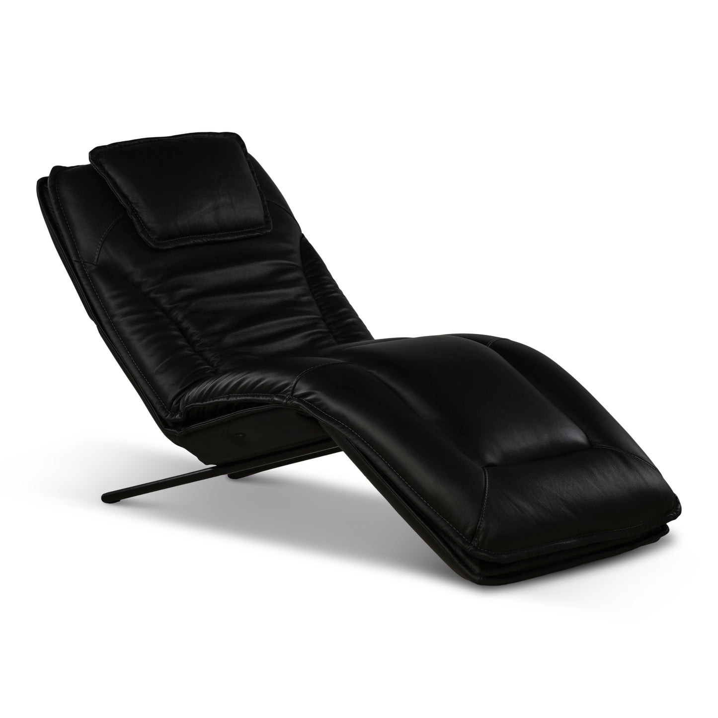 Infinity Lounger Leather Power Reclining Chaise with Audio