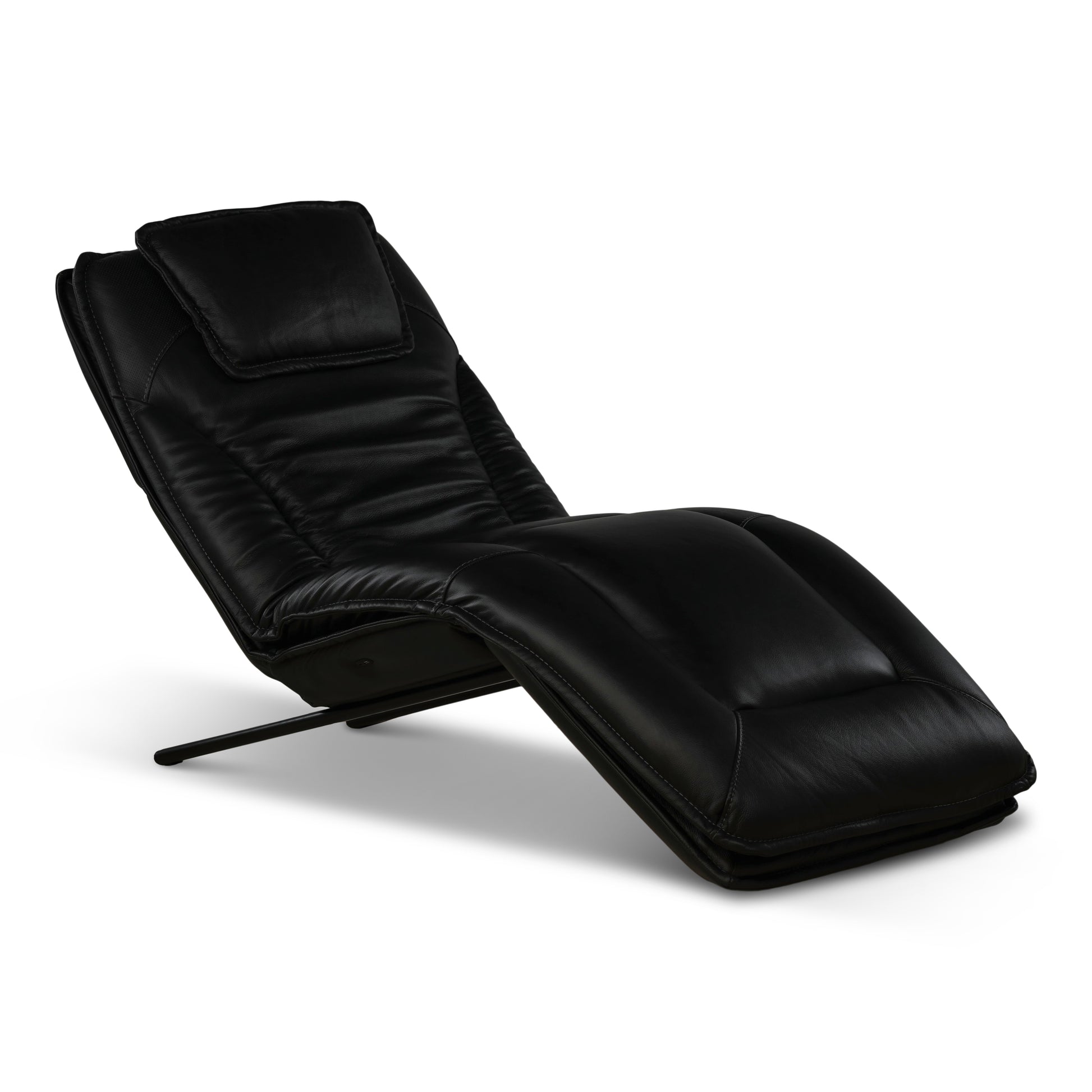 Infinity Lounger Leather Power Reclining Chaise with Audio
