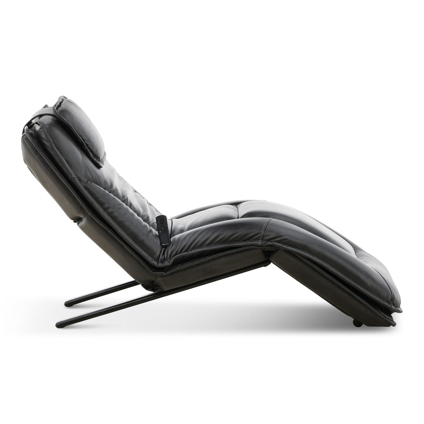 Infinity Lounger Leather Power Reclining Chaise with Audio