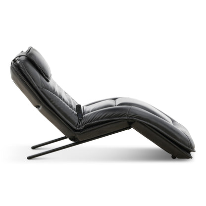 Infinity Lounger Leather Power Reclining Chaise with Audio