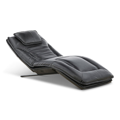 Infinity Lounger Leather Power Reclining Chaise with Audio