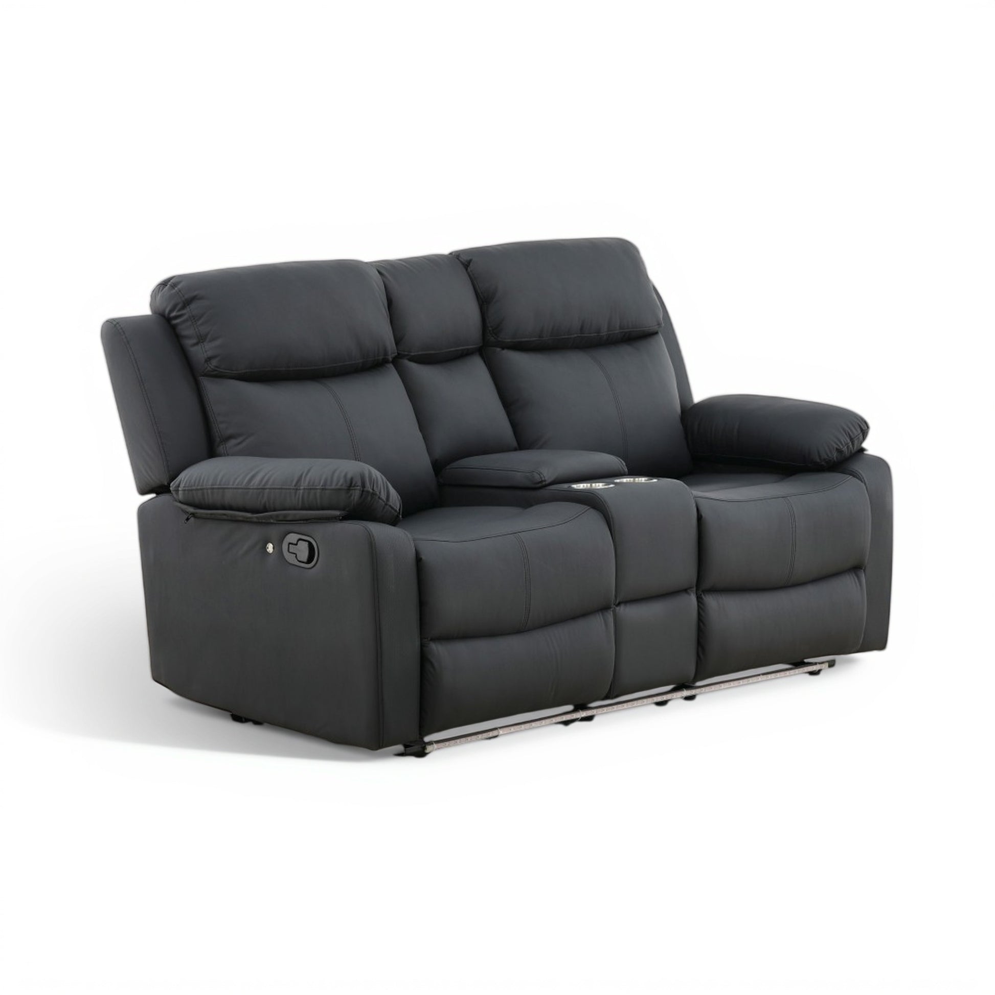 Zeke Reclining Loveseat With LED and Speaker