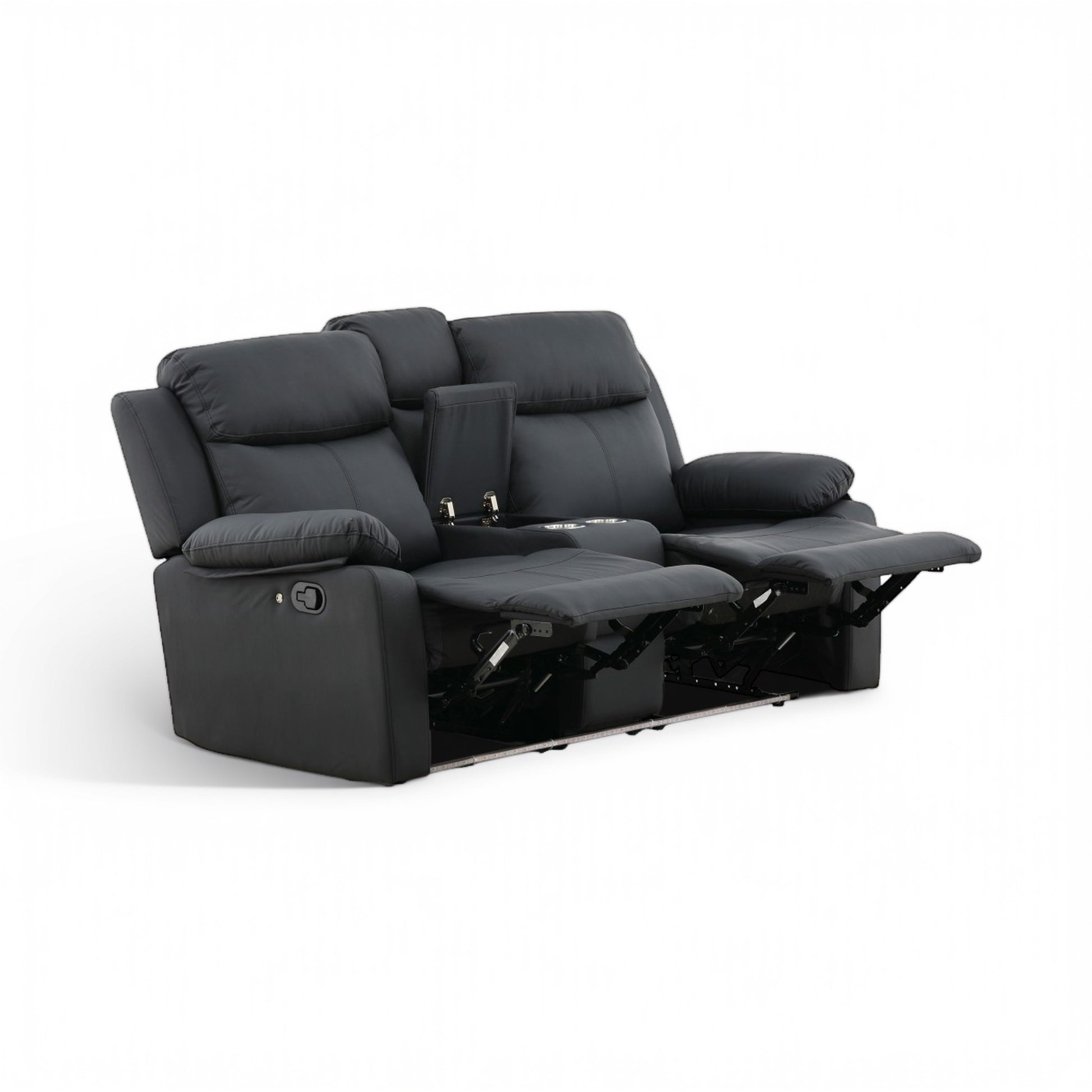 Zeke Reclining Loveseat With LED and Speaker