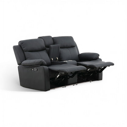 Zeke Reclining Loveseat With LED and Speaker