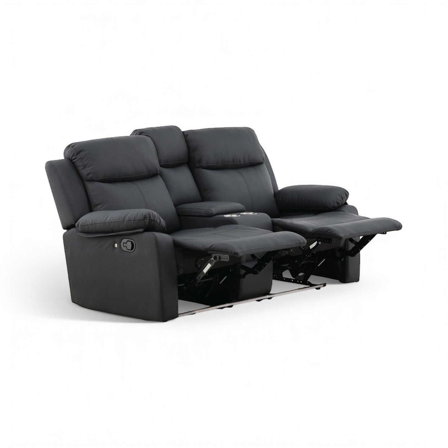 Zeke Reclining Loveseat With LED and Speaker