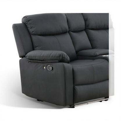 Zeke Reclining Loveseat With LED and Speaker