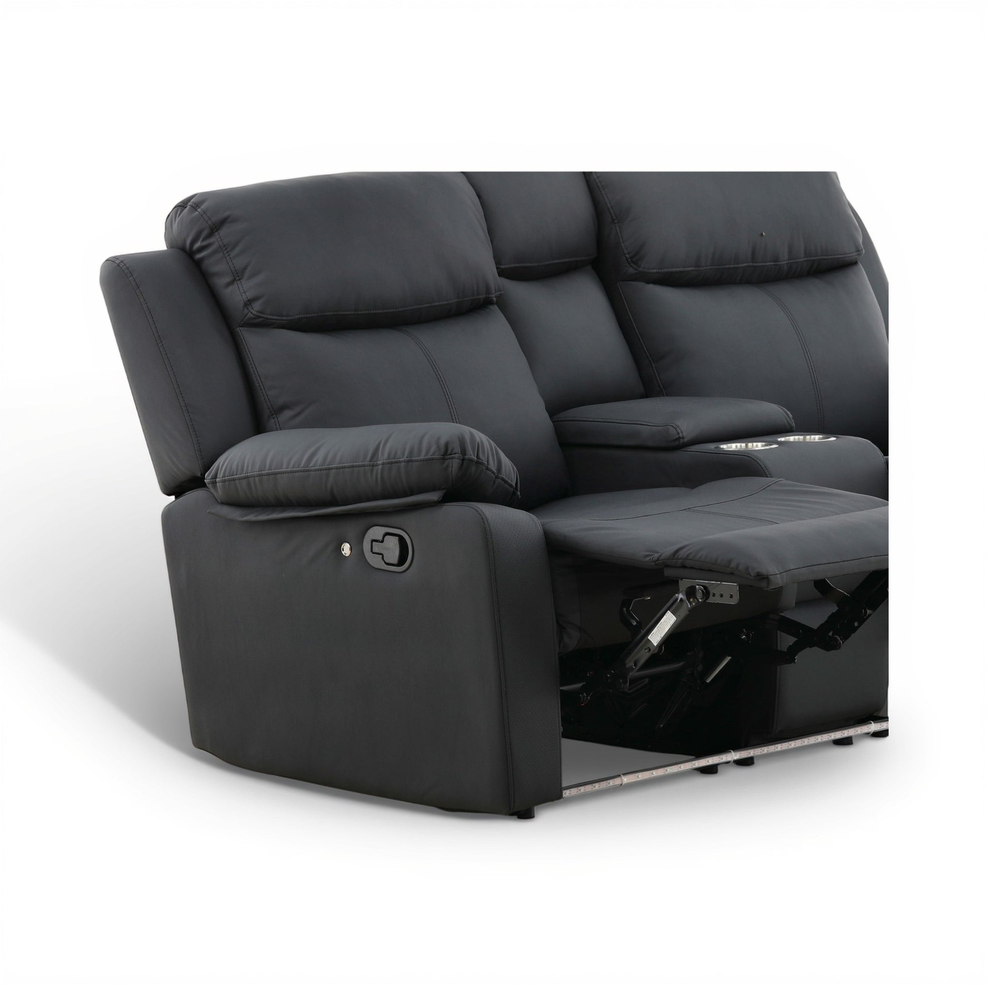 Zeke Reclining Loveseat With LED and Speaker