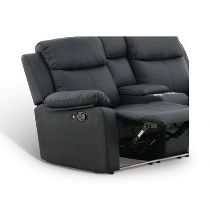Zeke Reclining Loveseat With LED and Speaker