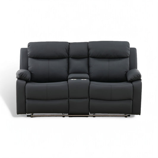 Zeke Reclining Loveseat With LED and Speaker