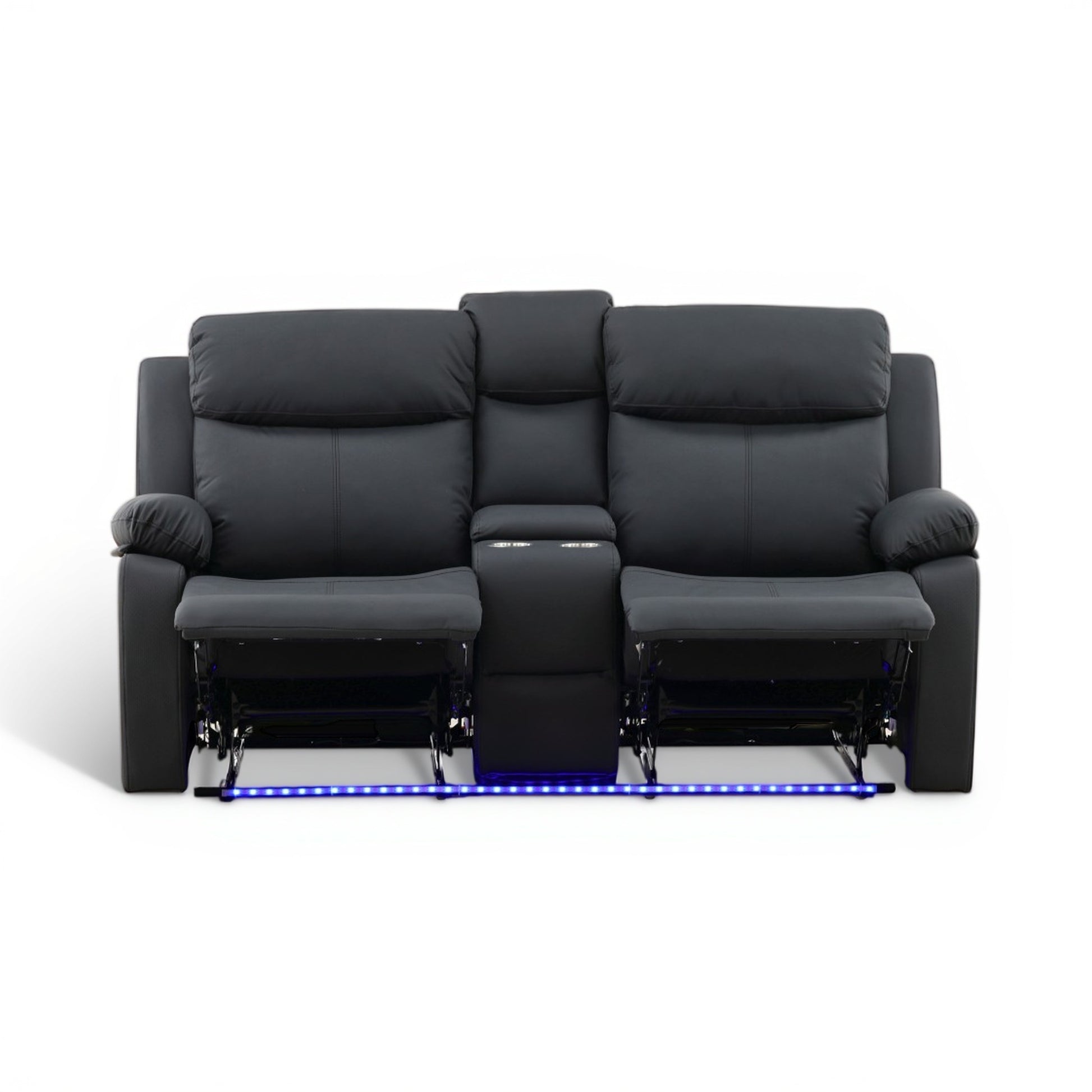 Zeke Reclining Loveseat With LED and Speaker