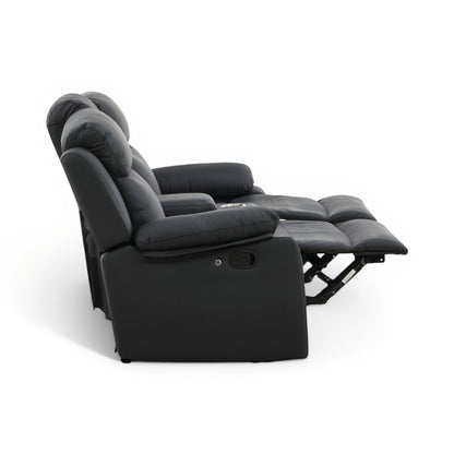 Zeke Reclining Loveseat With LED and Speaker