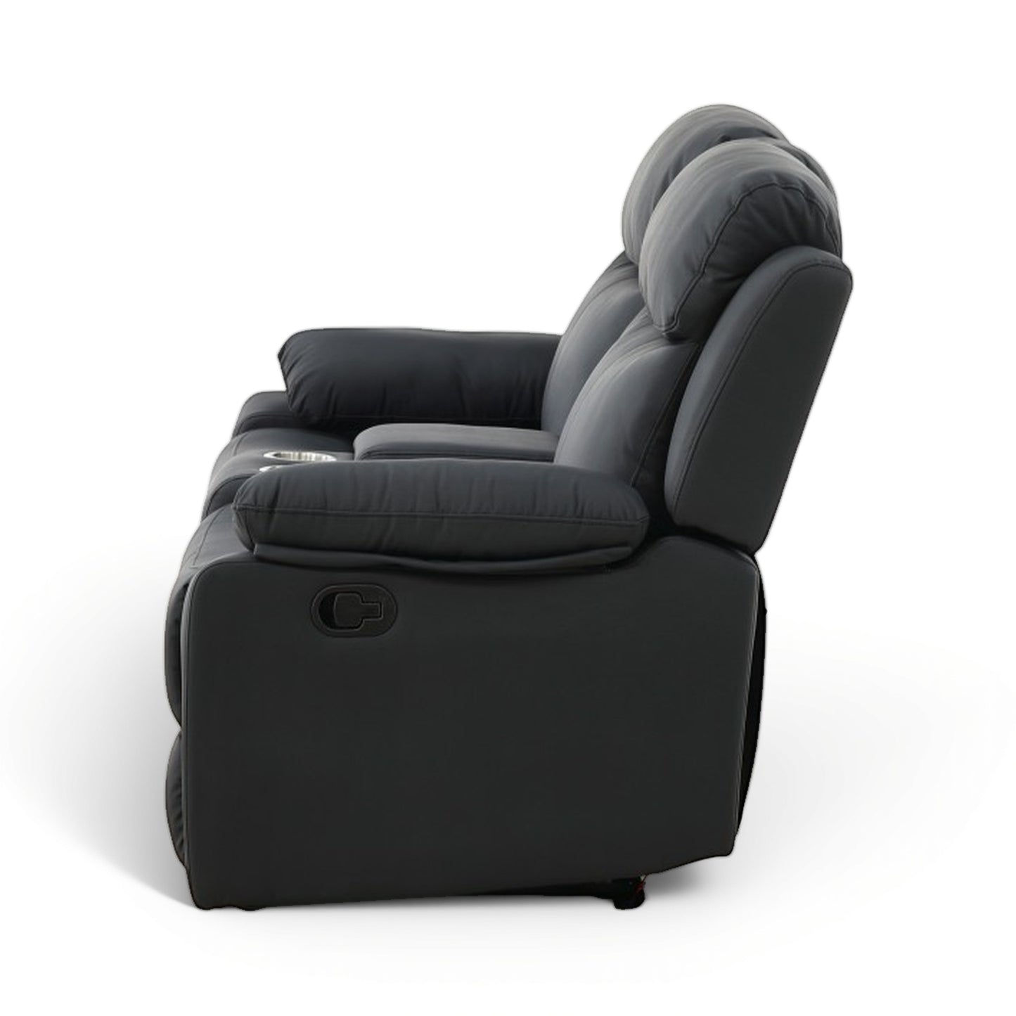 Zeke Reclining Loveseat With LED and Speaker