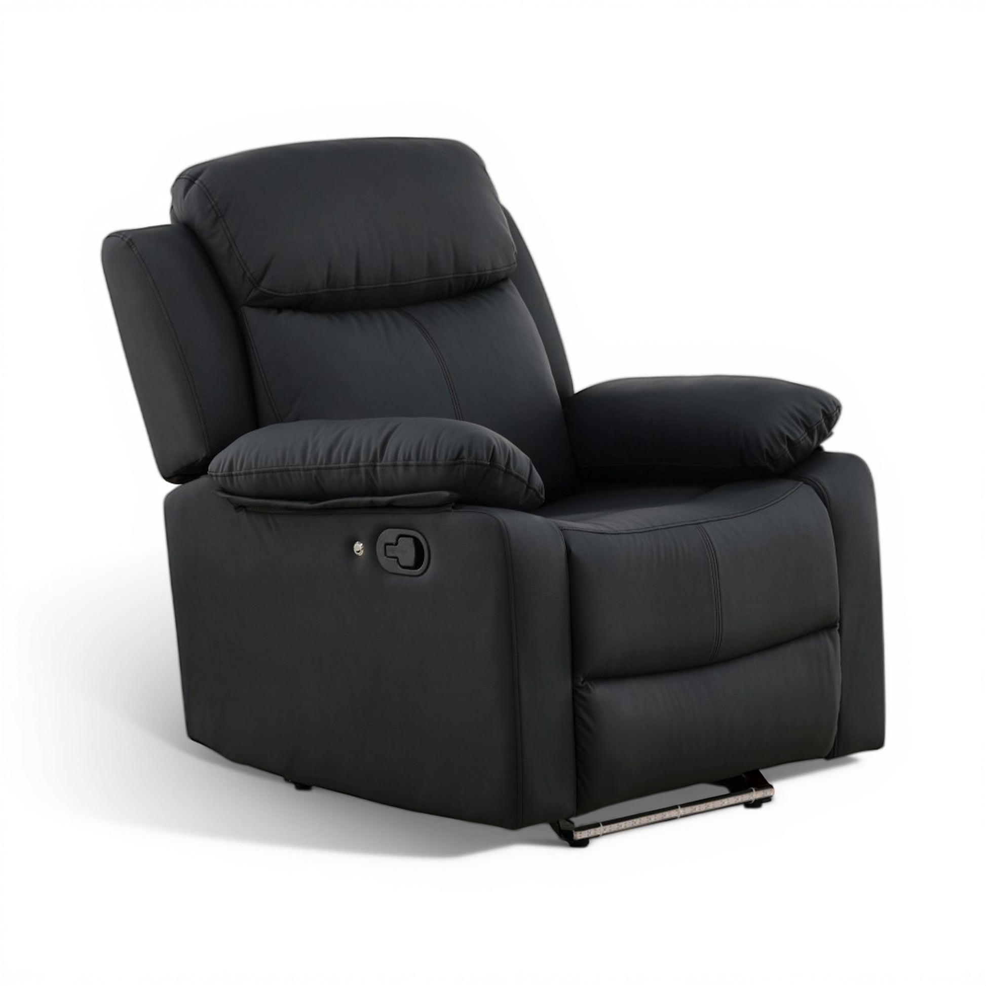 Zeke Glider Recliner With LED