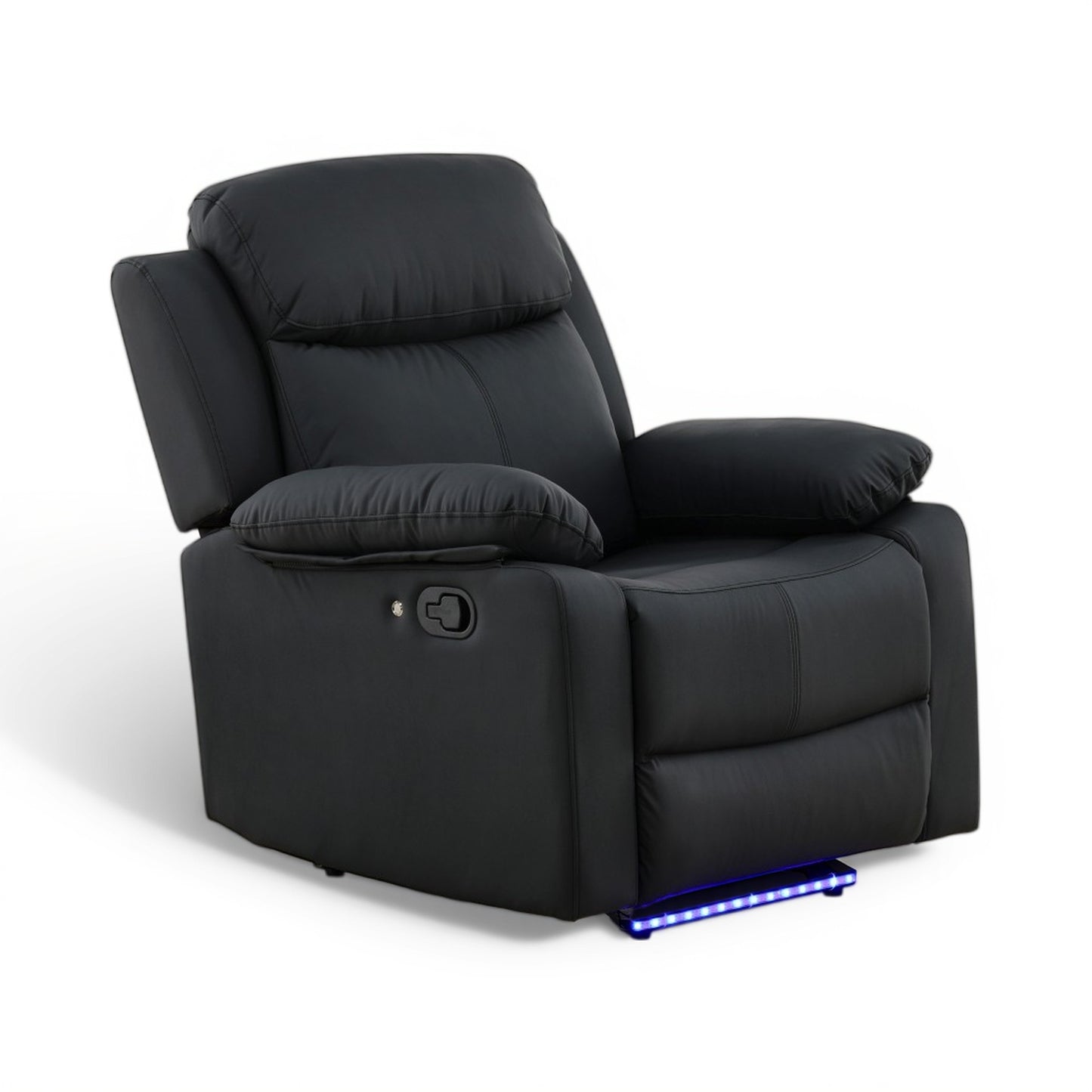 Zeke Glider Recliner With LED