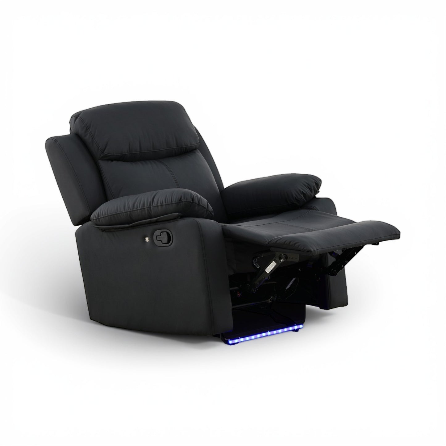 Zeke Glider Recliner With LED