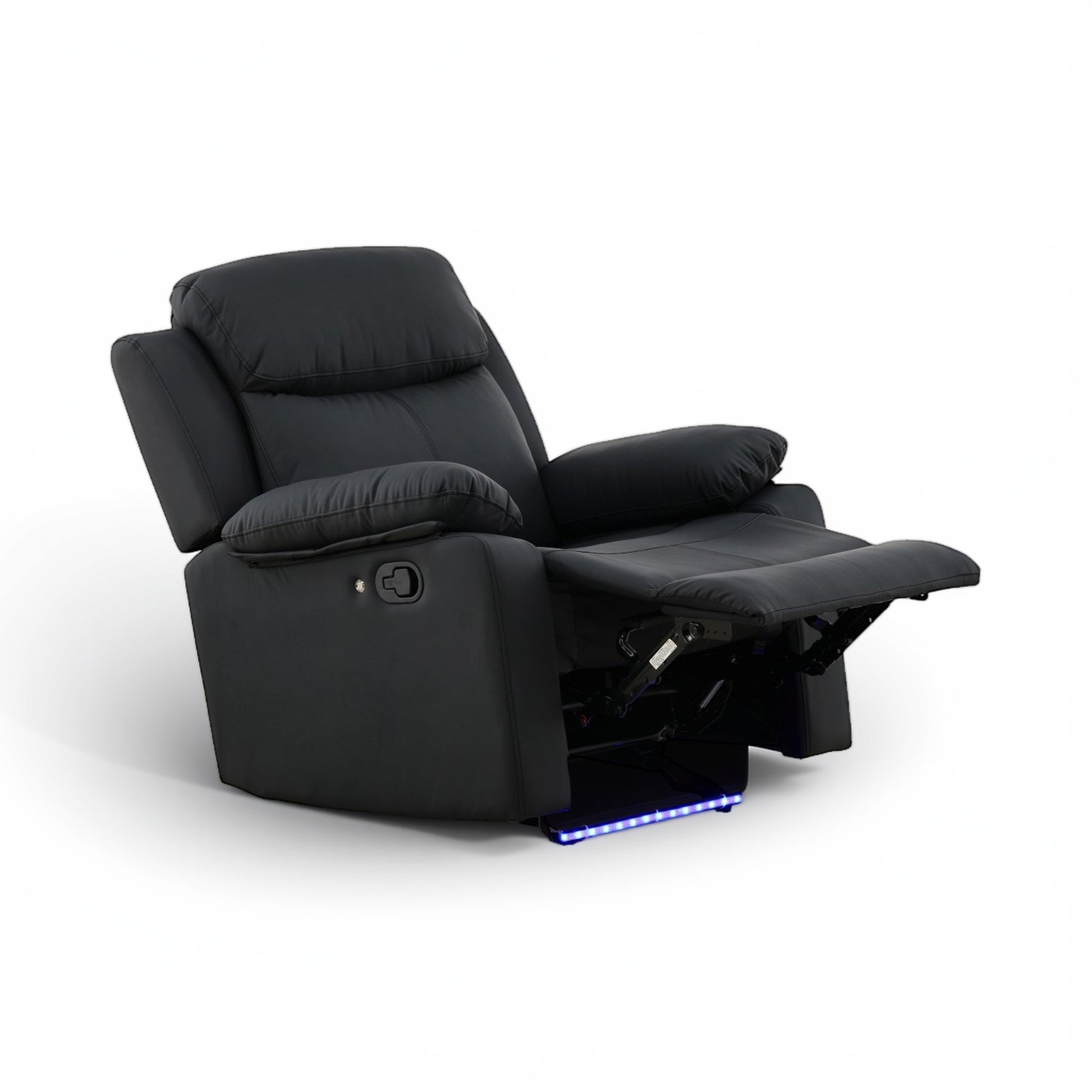 Zeke Glider Recliner With LED