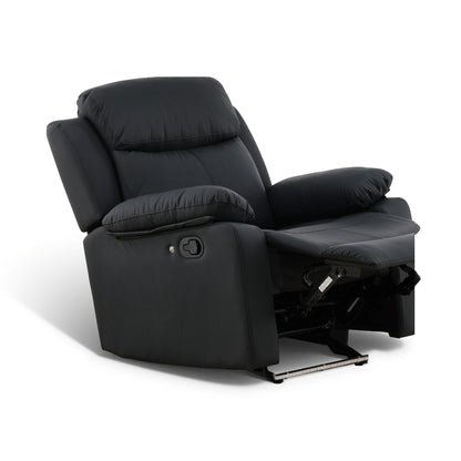 Zeke Glider Recliner With LED