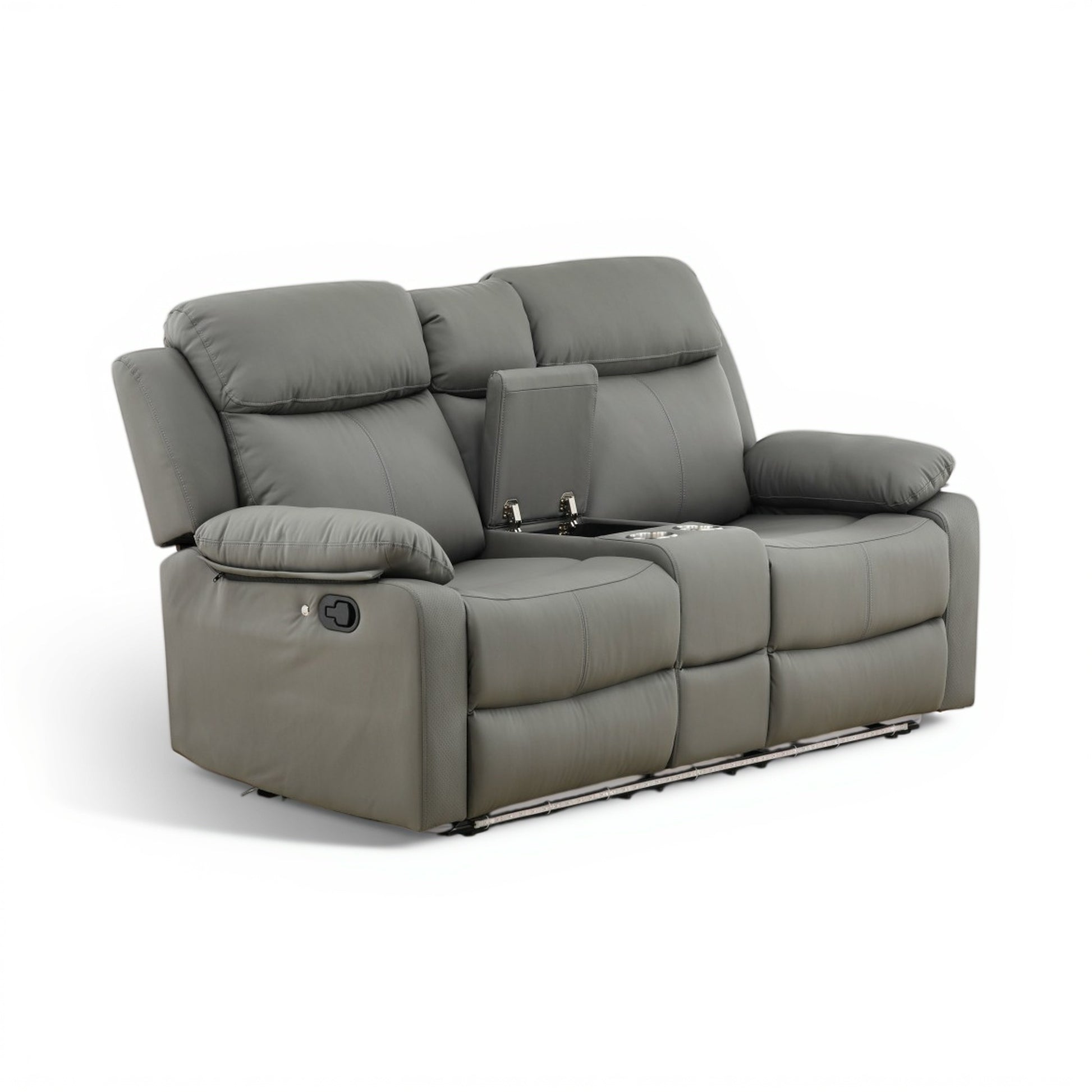 Zeke Reclining Loveseat With LED and Speaker