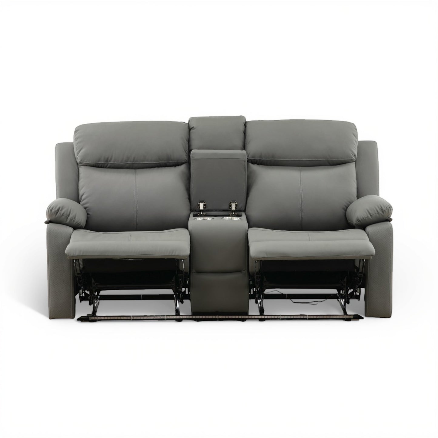 Zeke Reclining Loveseat With LED and Speaker