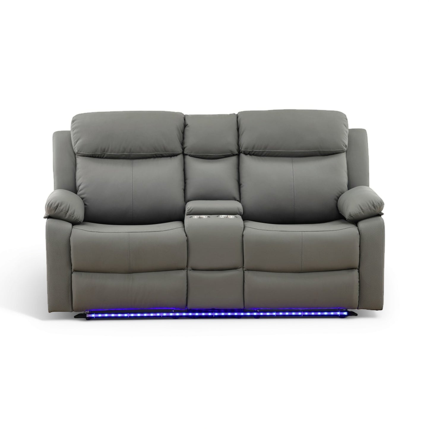 Zeke Reclining Loveseat With LED and Speaker