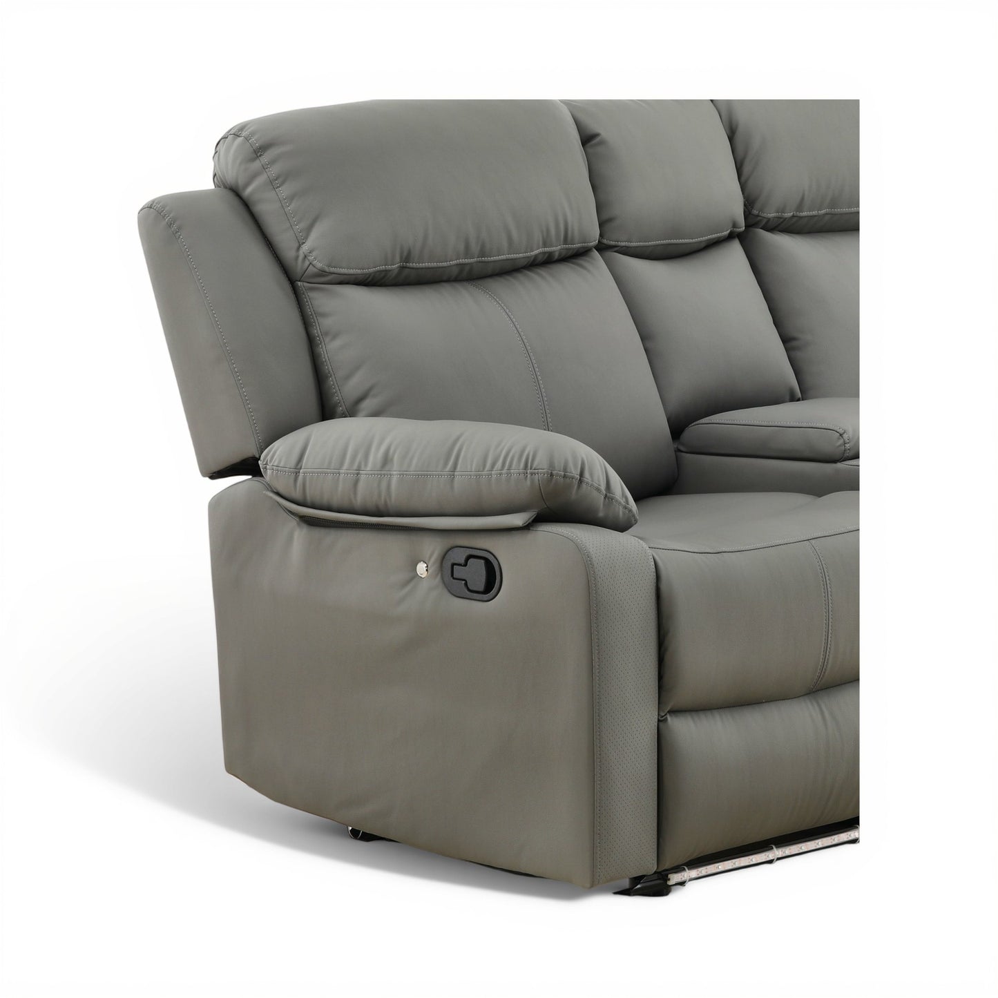 Zeke Reclining Loveseat With LED and Speaker