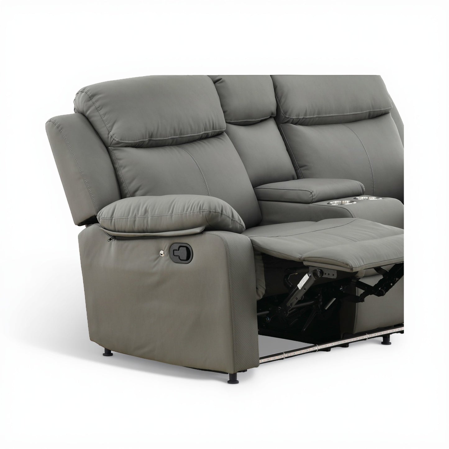 Zeke Reclining Loveseat With LED and Speaker