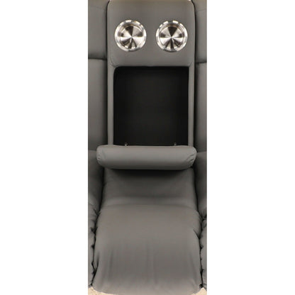 Zeke Reclining Loveseat With LED and Speaker