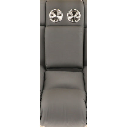 Zeke Reclining Loveseat With LED and Speaker