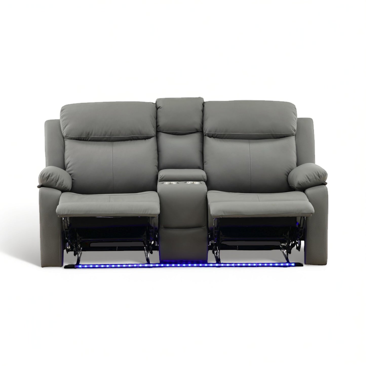 Zeke Reclining Loveseat With LED and Speaker