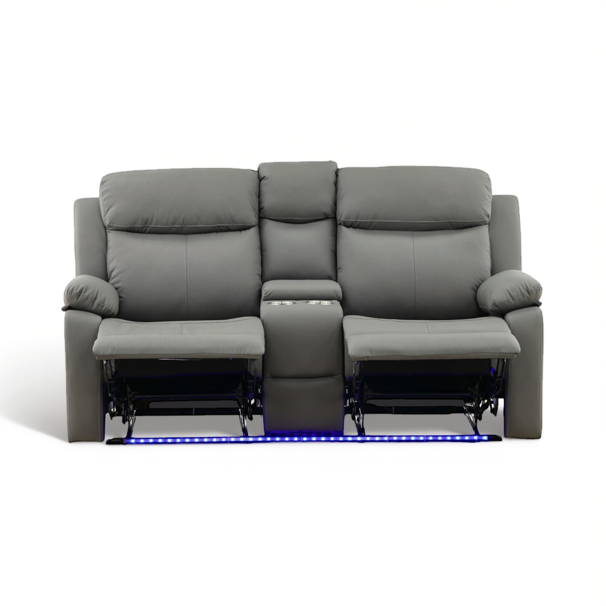 Zeke Reclining Loveseat With LED and Speaker