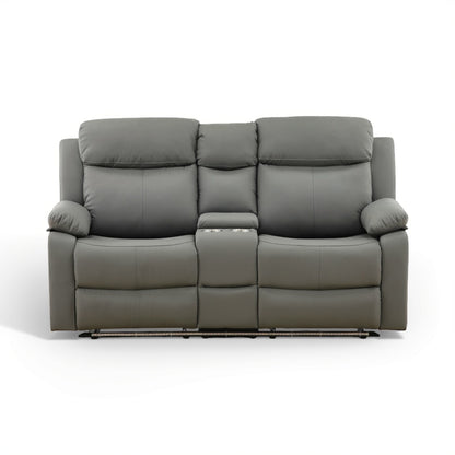 Zeke Reclining Loveseat With LED and Speaker